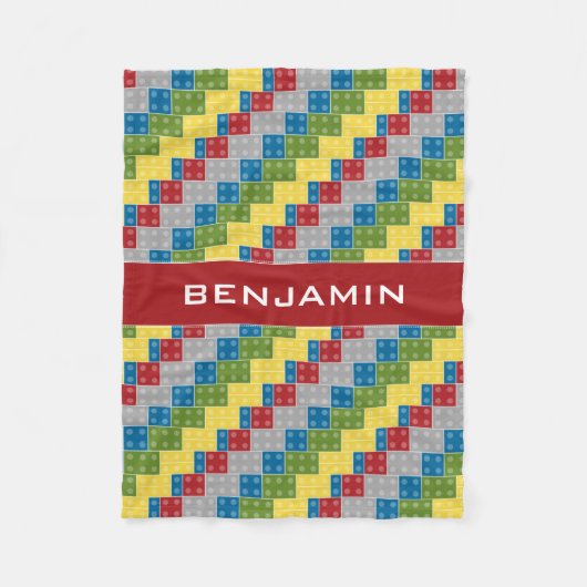 Plastik blockiert fleecedecke (Vorderseite)