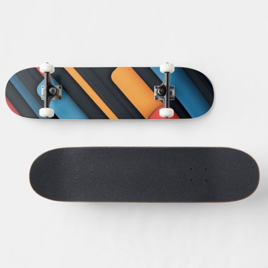 Plastik Farben Skateboard (Horizontal)