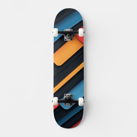 Plastik Farben Skateboard (Vorderseite)