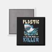 Plastik ist die eigentliche Killer-Design-Umgebung Magnet (Vorderseite/Rückseite)