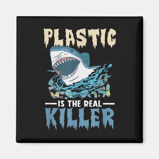 Plastik ist die eigentliche Killer-Design-Umgebung Magnet (Vorne)