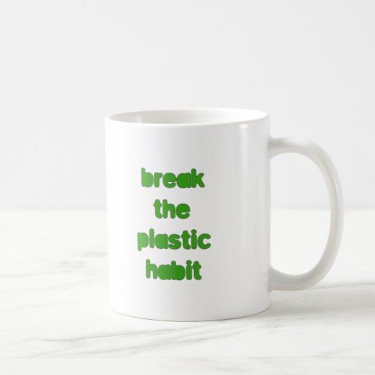 Plastik Kaffeetasse (Rechts)