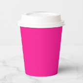 Plastik Pink Pappbecher (Links)