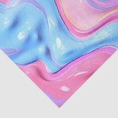 Plastikblase Abstrakt Seidenpapier (Detail)