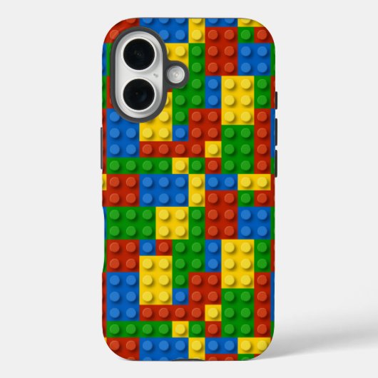 Plastikblöcke Case-Mate iPhone Hülle (Rückseite)