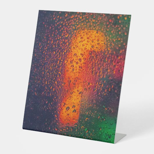 Plastikbodenzeichen 10"X12" Sockelschild (Vorderseite)
