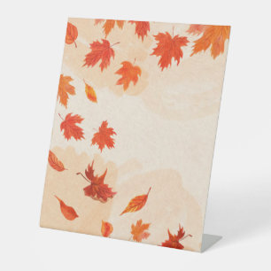 Plastikbodenzeichen 10"X12" Sockelschild