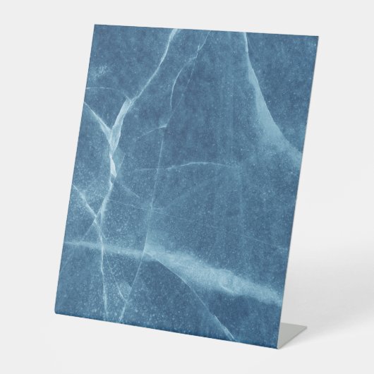 Plastikbodenzeichen 10"X12" Sockelschild (Vorderseite)