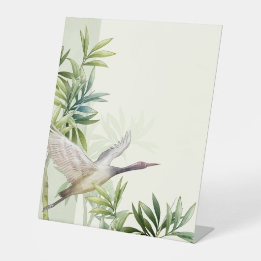 Plastikbodenzeichen 10"X12" Sockelschild (Vorderseite)