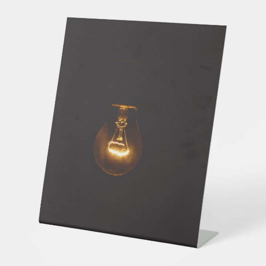 Plastikbodenzeichen 10"X12" Sockelschild (Vorderseite)