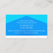 Plastikchirurg / Arzt / Chirurgen-Assistent Busin Visitenkarte (Rückseite)