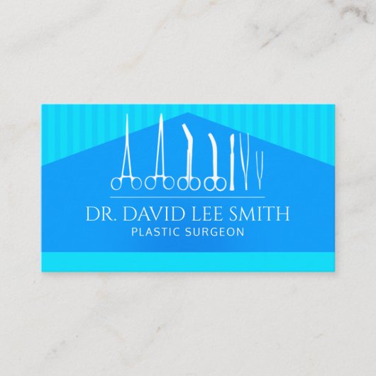 Plastikchirurg / Arzt / Chirurgen-Assistent Busin Visitenkarte (Vorderseite)