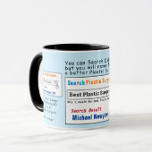 Plastikchirurg Die beste Tasse für die Suche (Vorderseite Links)