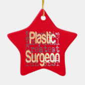 Plastikchirurg Extraordinaire Keramik Ornament (Hinten)