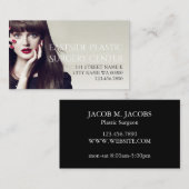 Plastikchirurg Kosmetische Medizin-Wellness-Center Visitenkarte (Vorne/Hinten)