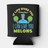 Plastikchirurg lustig, wenn das Leben dir Melonen Dosenkühler (Rückseite)