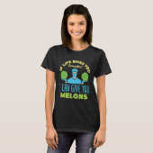 Plastikchirurg lustig, wenn das Leben dir Melonen T-Shirt (Vorne ganz)