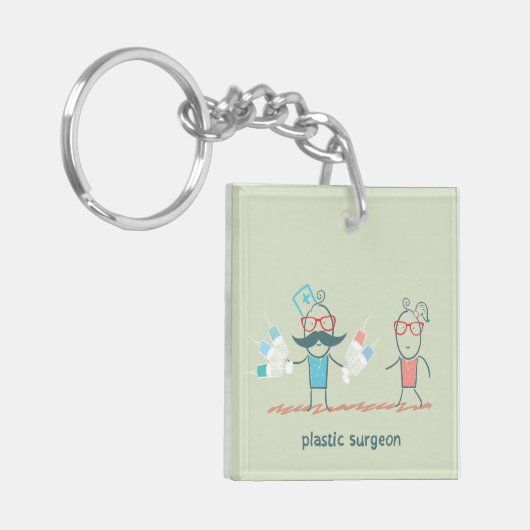 Plastikchirurg Schlüsselanhänger (Vorderseite links)
