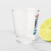 Plastikchirurg, wenn das Leben einem Zitronenmelon Schnapsglas (Links)