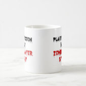 Plastikchirurg Zombie Slayer Kaffeetasse (Mittel)