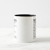 Plastikchirurg Zweifarbige Tasse (Mittel)