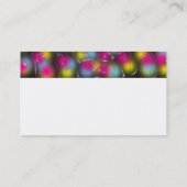 Plastikfarbe Visitenkarte (Rückseite)