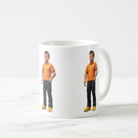 Plastikfigur HPR Kaffeetasse (VorderseiteRechts)
