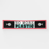 Plastikfisch, Klimawandel Banner (Horizontal)