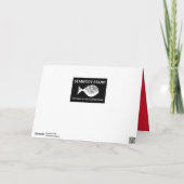 Plastikfisch, Klimawandel Karte (Rückseite)