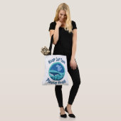 Plastikfrei behalten - große Totbeutel Tasche (Am Model)