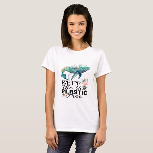 Plastikfrei behalten T-Shirt (Vorne ganz)