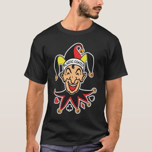 PlastikJoker-Schwarz-T - Shirt (Vorderseite)