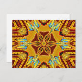 PLASTIKLOTUS 12 POSTKARTE (Vorne/Hinten)