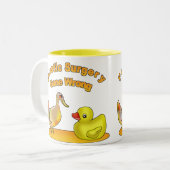 PlastikOperation falsch gegangen Zweifarbige Tasse (Vorderseite Links)