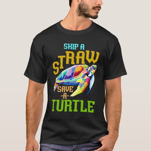 Plastikschildkröte T-Shirt (Vorderseite)