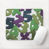 Plastikspielzeug nummeriert Mousepad (Mit Mouse)