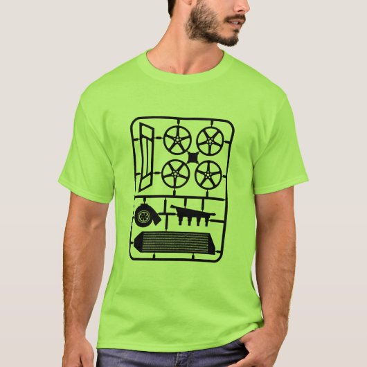 Plastikspielzeugausrüstung viggen_black T-Shirt (Vorderseite)