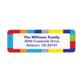 Plastikspielzeugziegel von Jungen