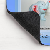 Plastiktierehaiku-Kunst Mousepad (Ecke)