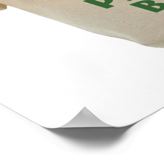 Plastiktücher Poster (Ecke)