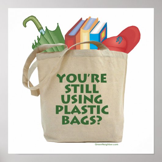 Plastiktücher Poster (Vorne)