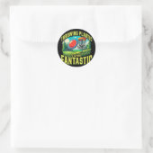 Plastikwerfen Lebendiger Fantastischer Disc-Golf-S Runder Aufkleber (Tasche)