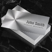 Plastische Chirurgen Imitate Metal Medizin Visitenkarte