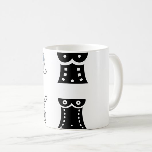 Plastische Operation-Aufkleberpackung - Plastiksch Kaffeetasse (VorderseiteRechts)