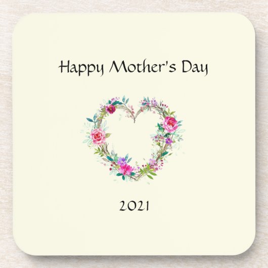 Plastische Untersetzer der Mutter (Vorderseite)