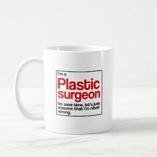 Plastischer Chirurg Kaffeetasse