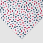 Plastopapier in Blau- und Rosatönen Seidenpapier (Ausschnitt)