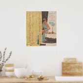 Plastron Ad 1957 Poster (Küche)