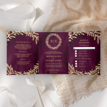Plata Gold Leaf Zweigstelle in einer Hochzeit