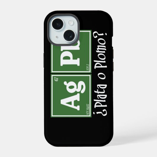 Plata o iPhone 15 hülle (Rückseite)